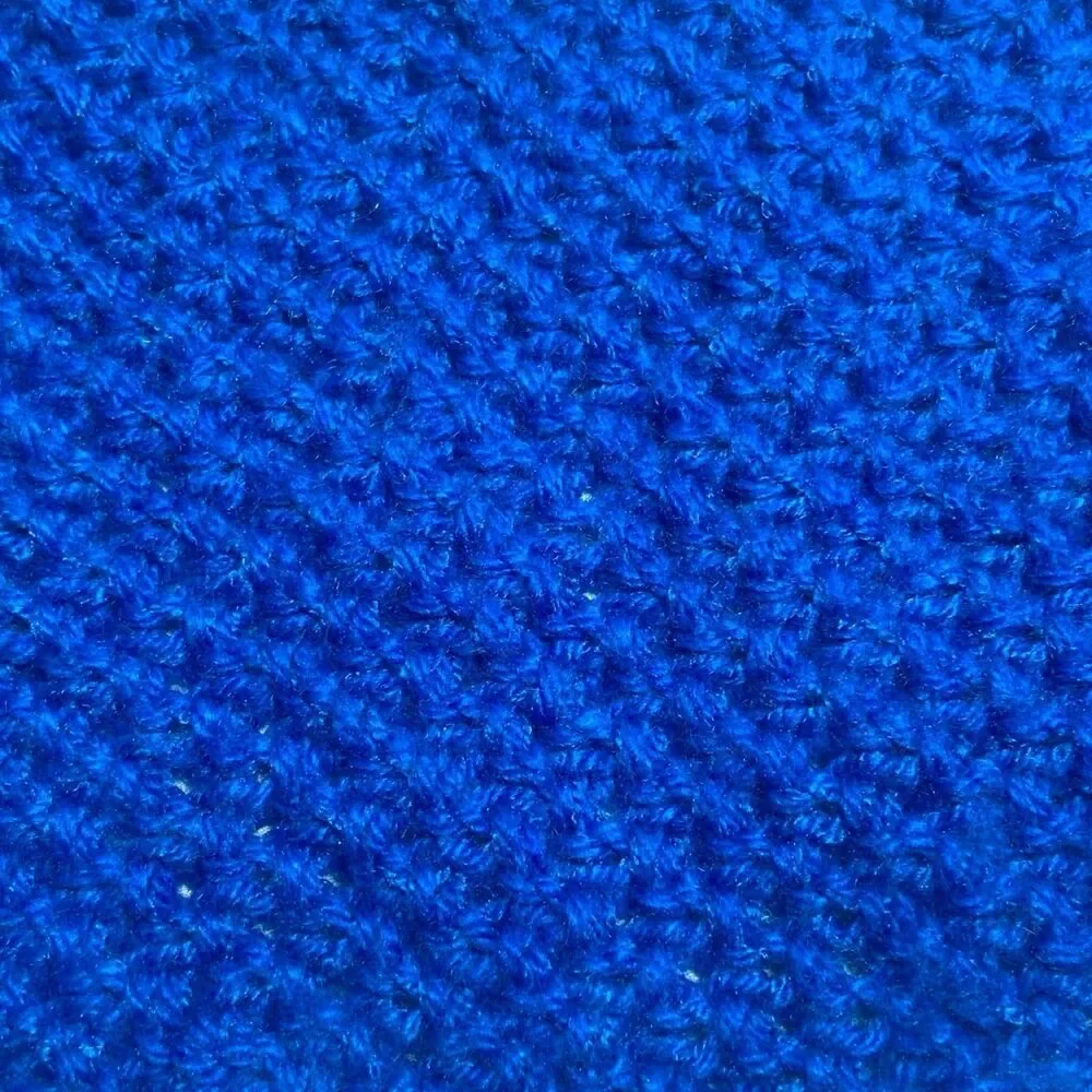 Sophie Scarf Blue Cashmere Neck Warmer Hand Knit Women Neckerchief Gift for Her